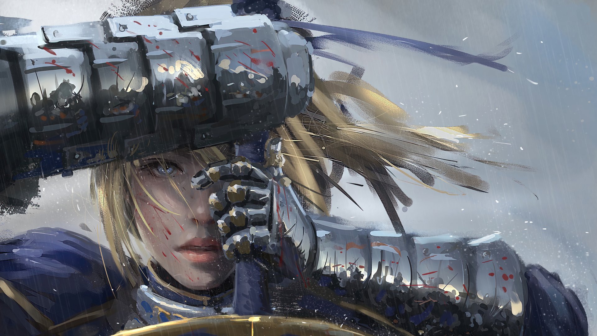 Download Saber (Fate Series) Artoria Pendragon Anime Fate/Zero 4k Ultra HD Wallpaper