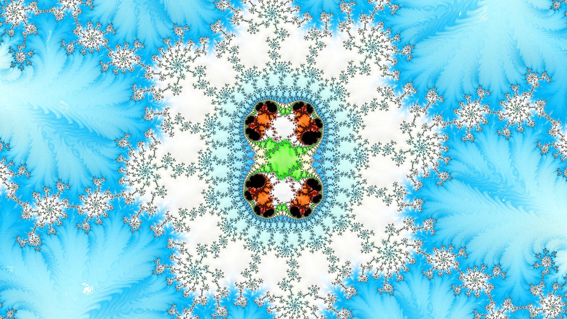 8k Trippy Psychedelic Fractal Wallpaper by Dr-Pen