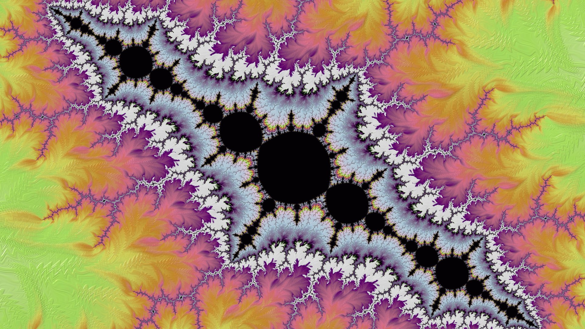 8k Trippy Psychedelic Fractal Wallpaper by Dr-Pen