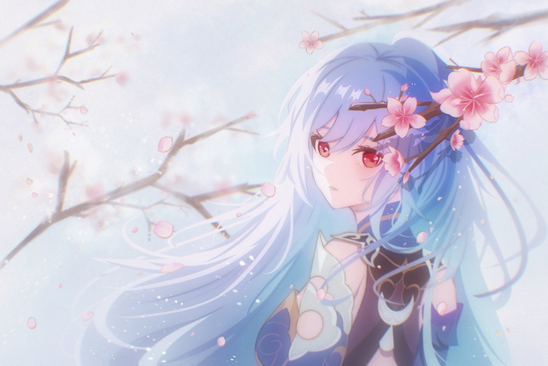 Download Jingliu (Honkai: Star Rail) Video Game Honkai: Star Rail HD Wallpaper by Euzh266