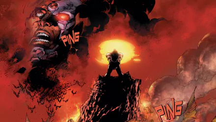 Comic Justice League HD Desktop Wallpaper | Background Image