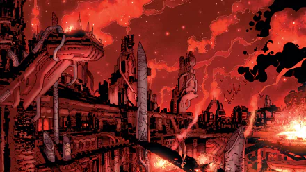Comic Justice League HD Desktop Wallpaper | Background Image