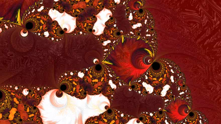  8k Trippy Psychedelic Fractal Wallpaper