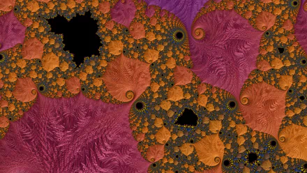  8k Trippy Psychedelic Fractal Wallpaper