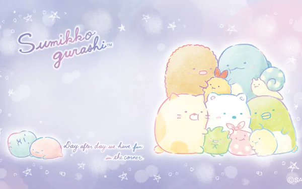 Download Sumikko Gurashi Anime HD Wallpaper