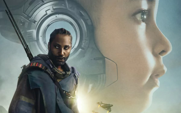 HD desktop wallpaper for The Creator (2023) featuring futuristic characters