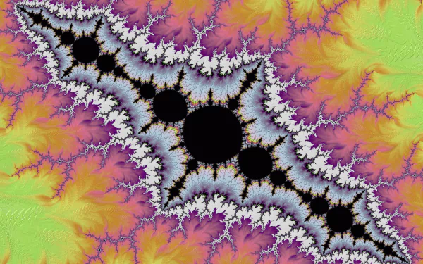  8k Trippy Psychedelic Fractal Wallpaper