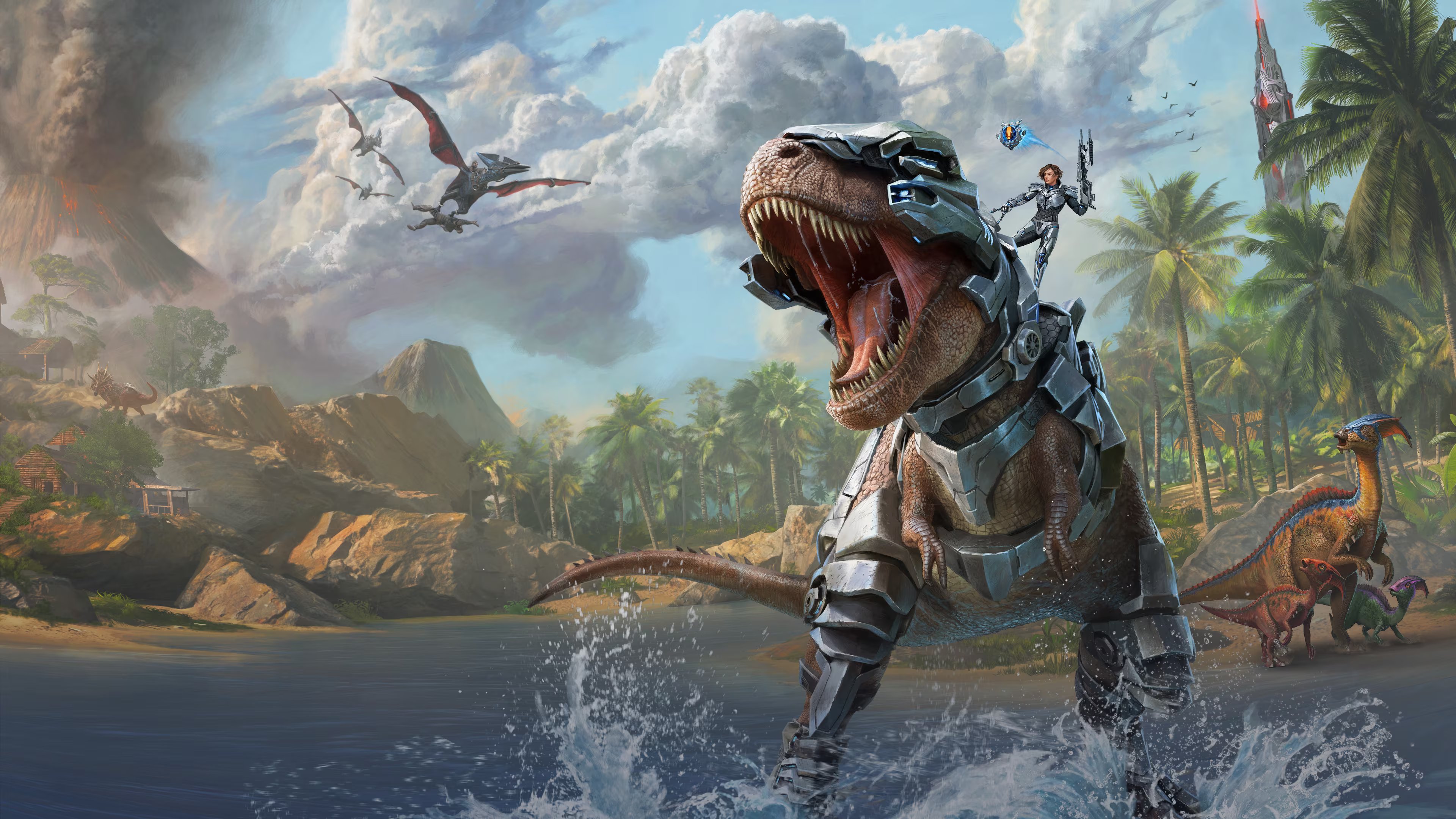 Download ARK Ascended Adventure Free 4K Ultra HD Wallpaper