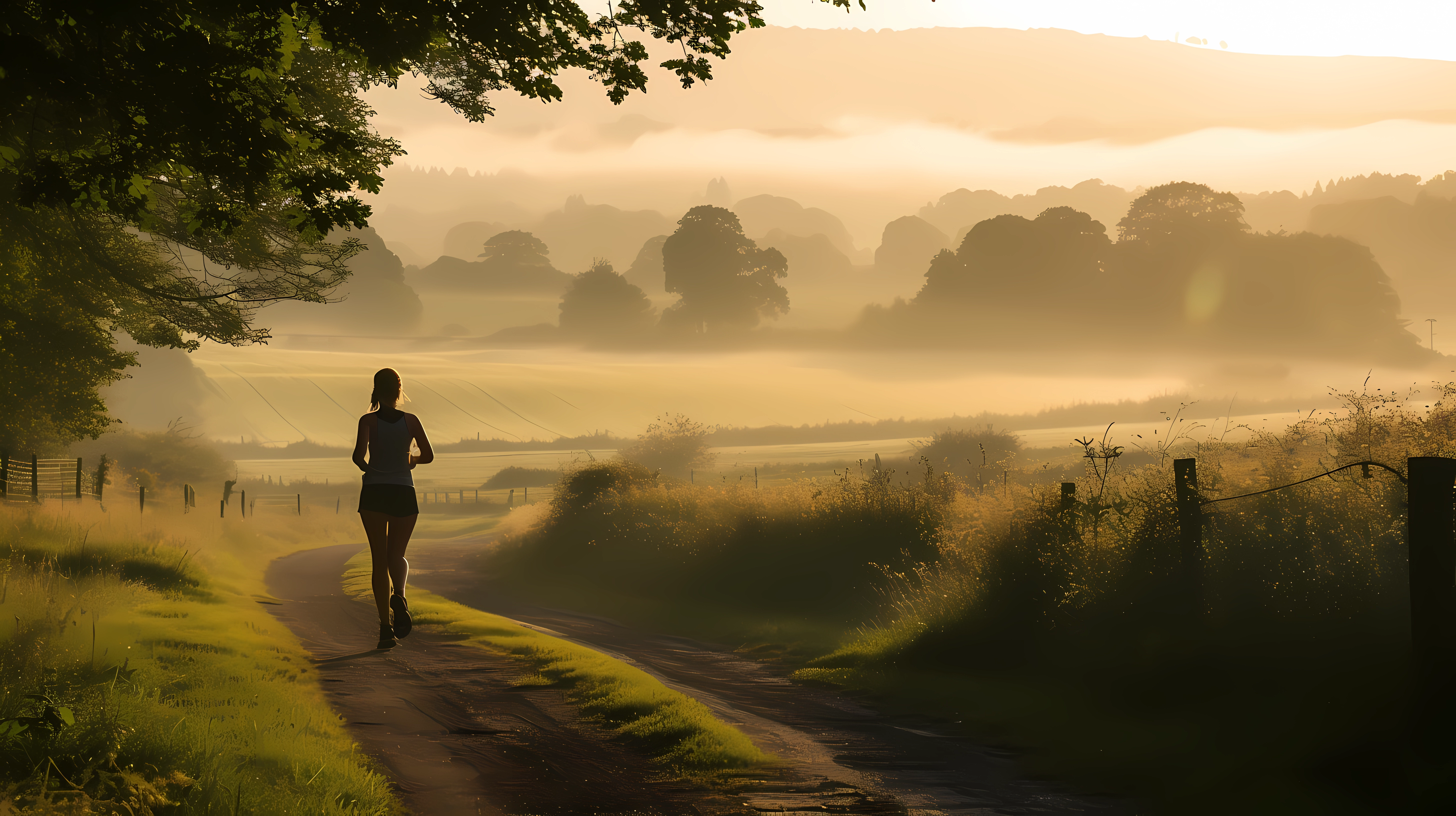 Photo wallpaper: A sound mind run - Jogging | Demural®