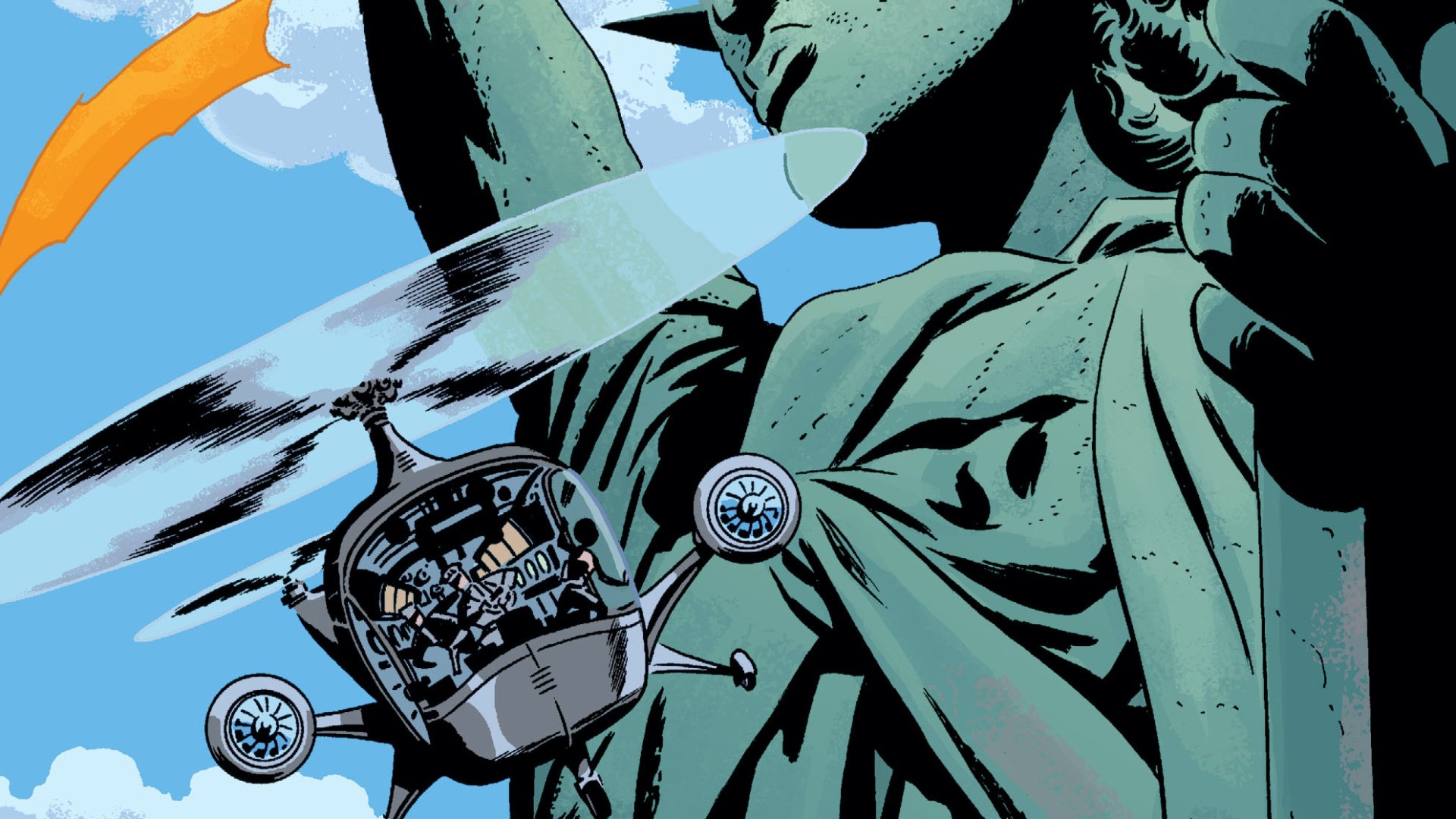 Download Comic DC: The New Frontier HD Wallpaper by Darwyn Cooke