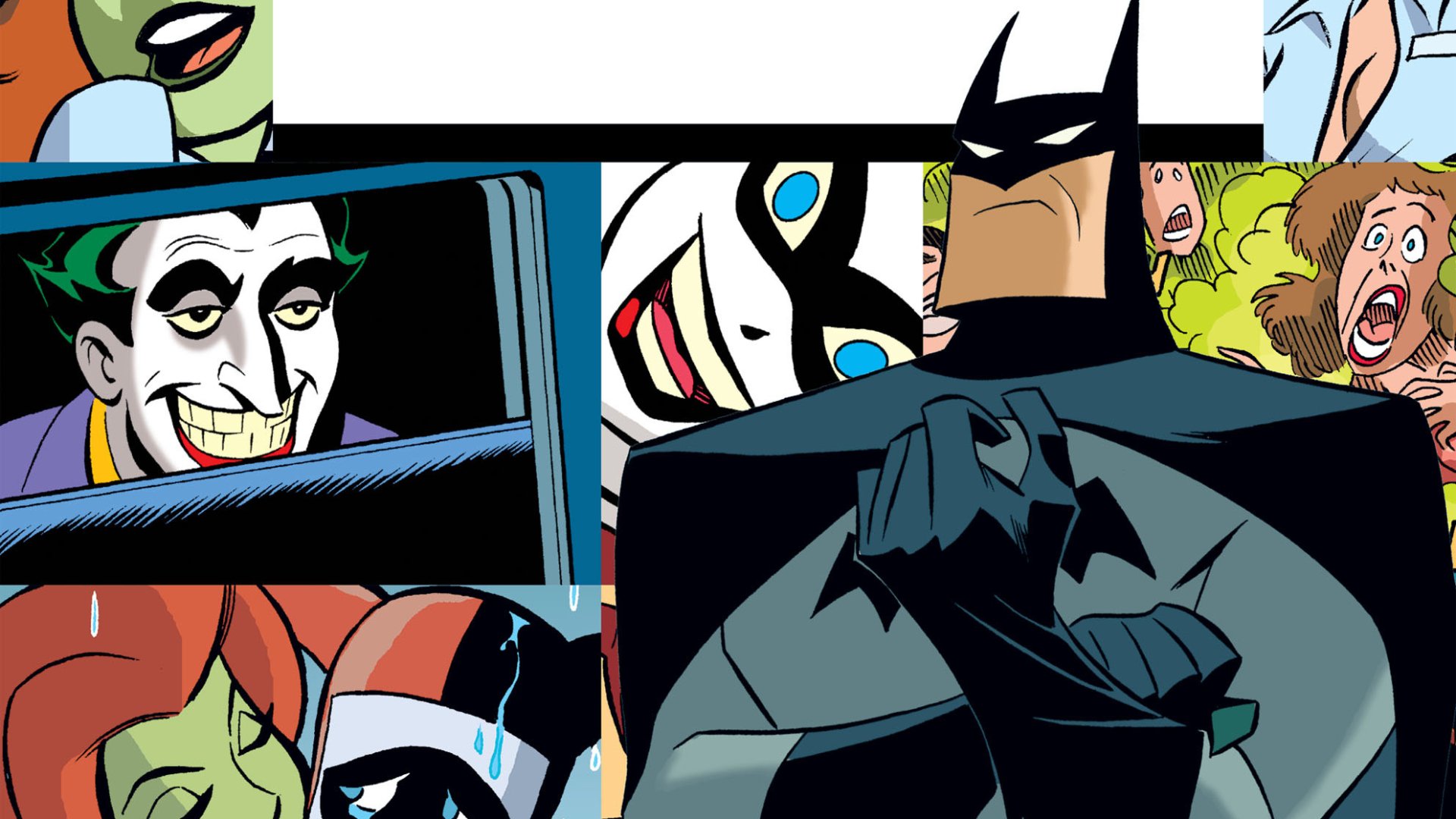 Download Comic Harley & Ivy HD Wallpaper by Bruce Timm