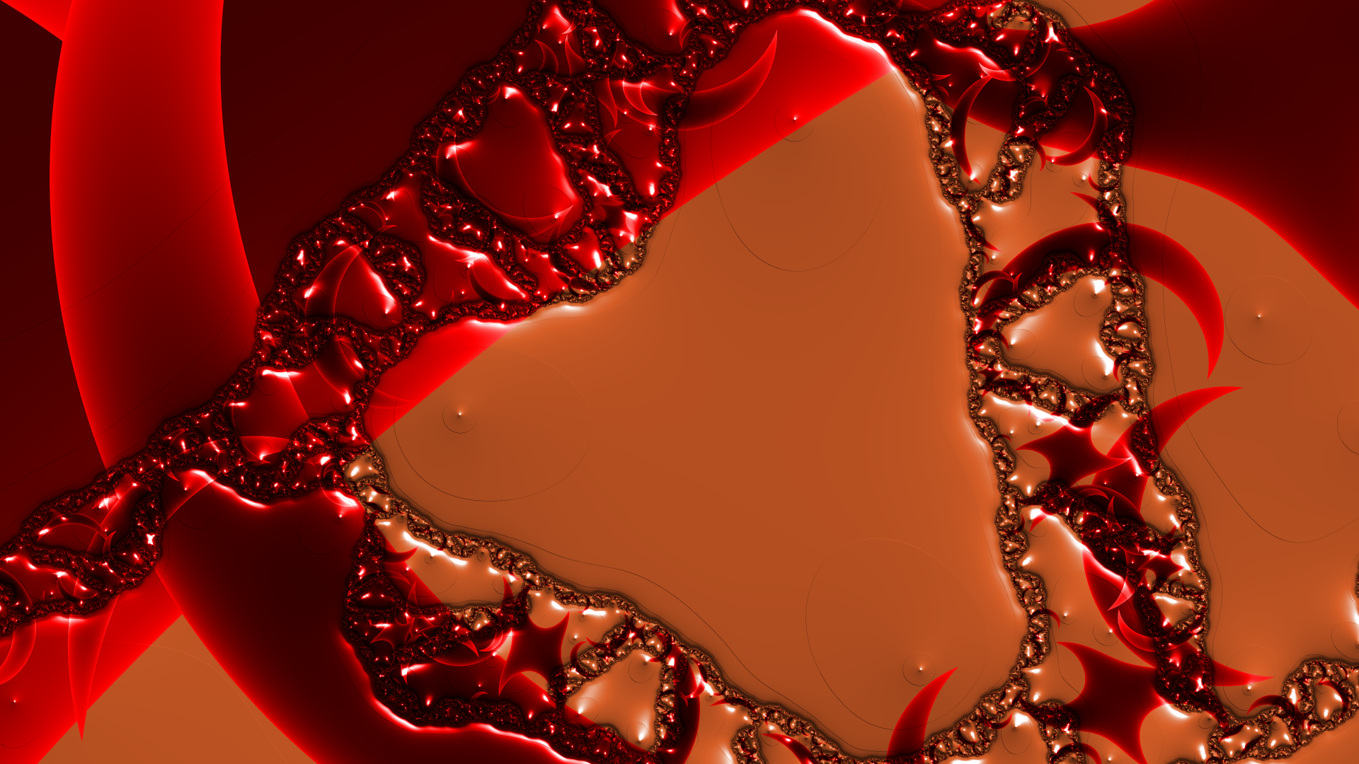 Trippy Psychedelic Fractal Wallpaper by Dr-Pen