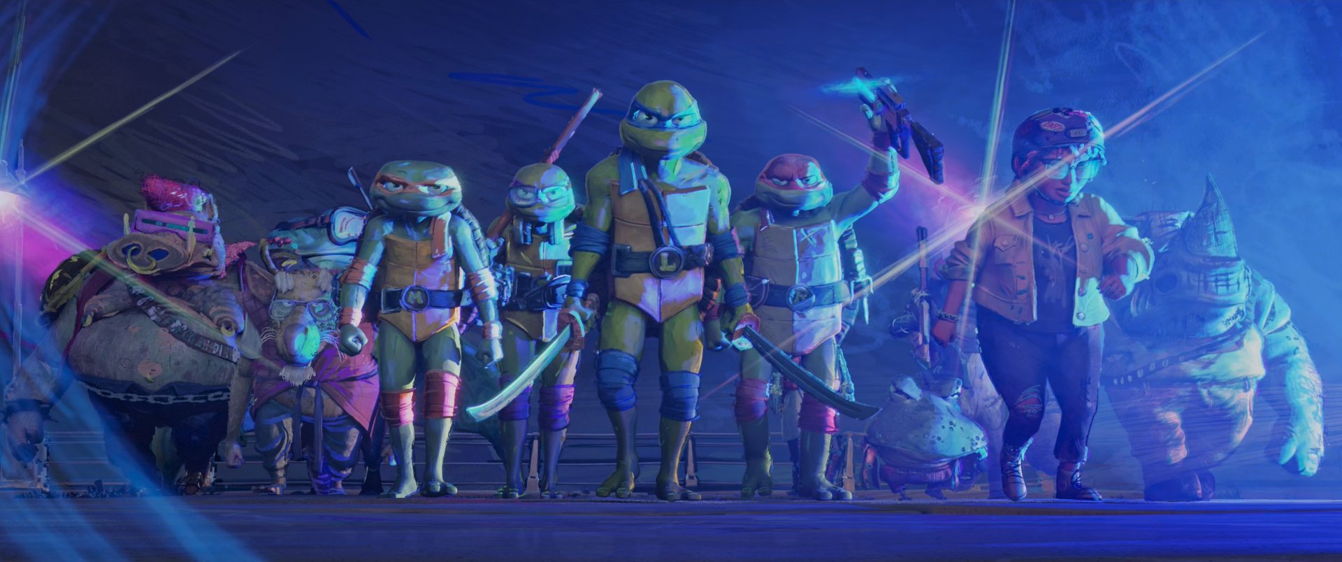 Download Movie Teenage Mutant Ninja Turtles: Mutant Mayhem HD Wallpaper