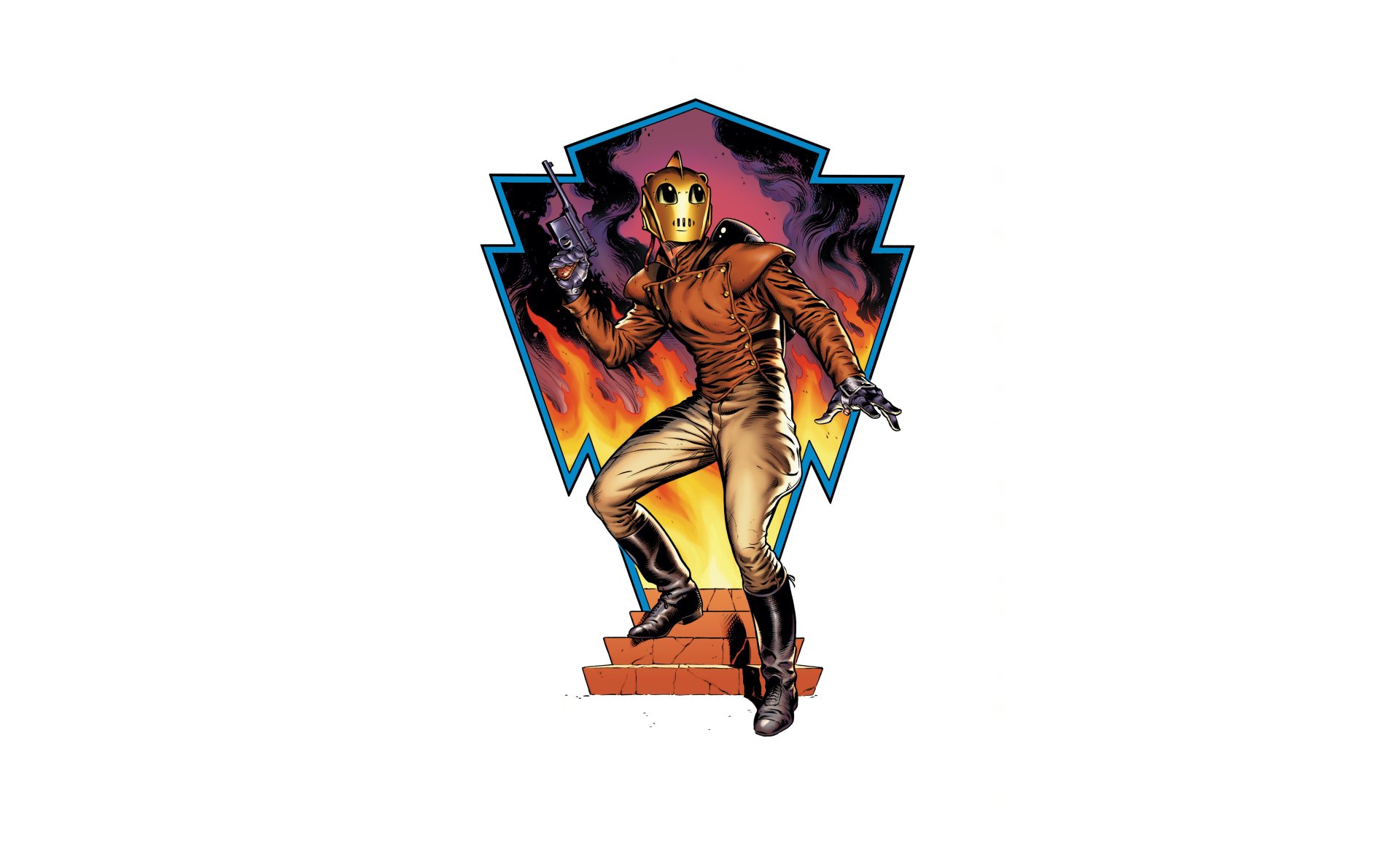 Download Comic The Rocketeer 4k Ultra HD Wallpaper by Dave Stevens