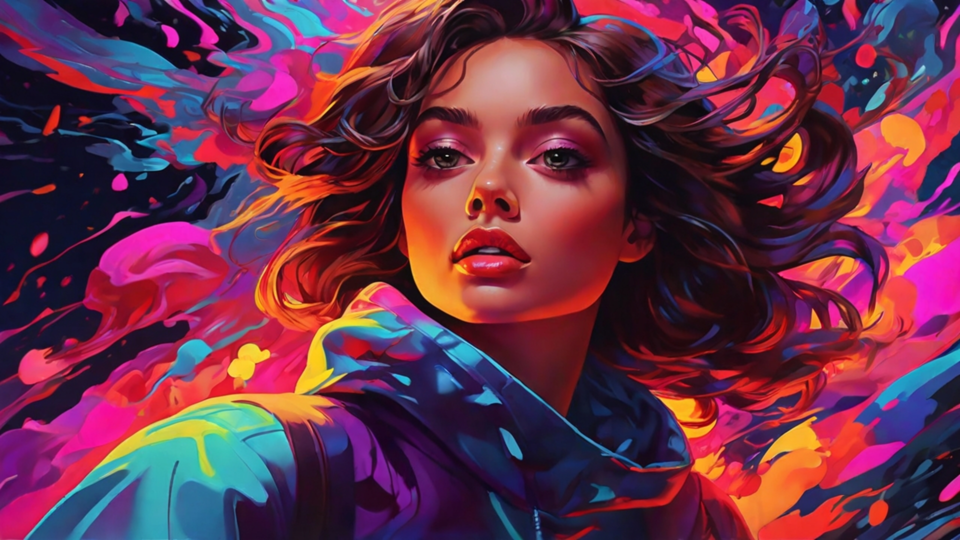 Anime woman by AnimeHead