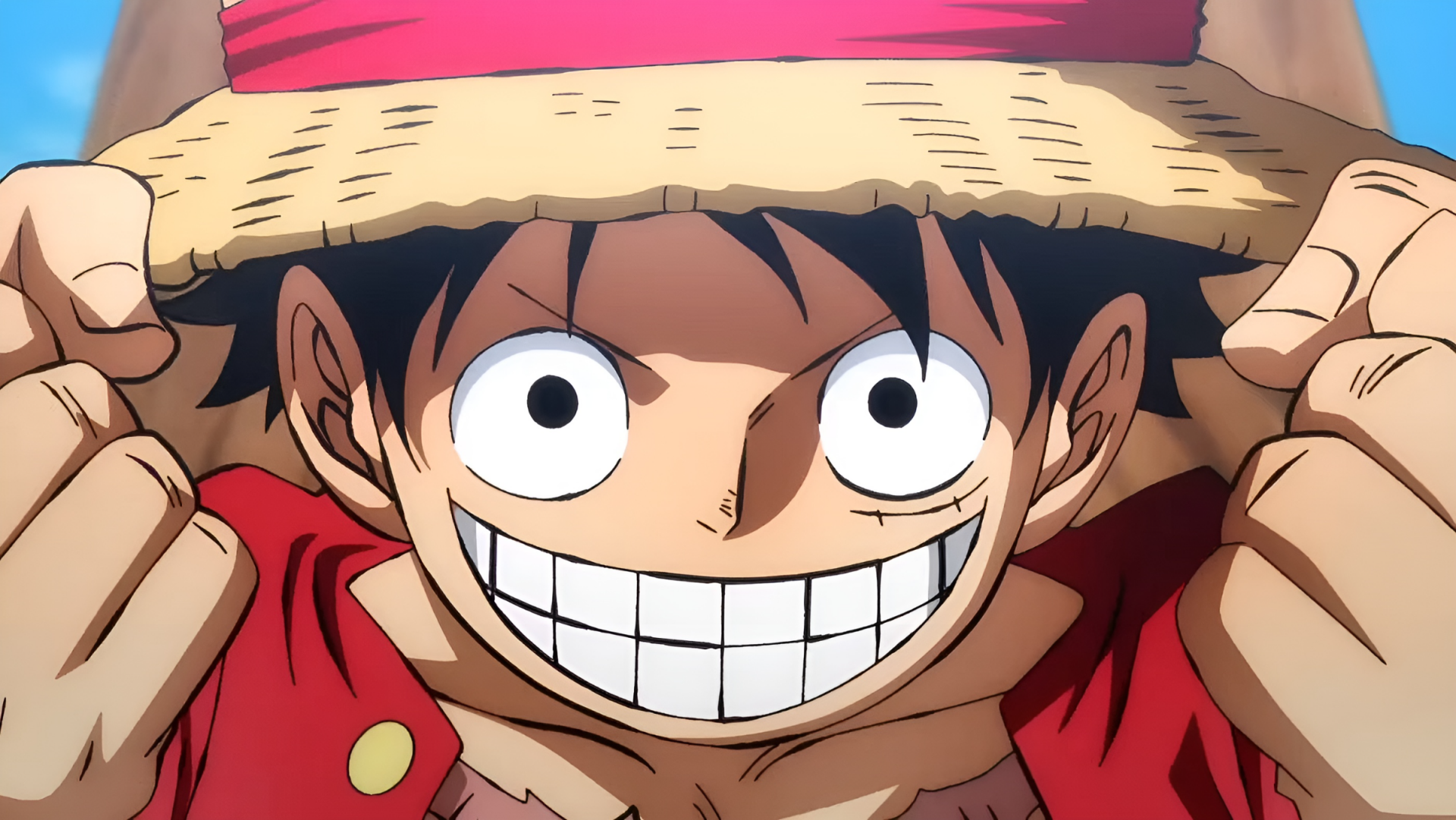Epic HD Wallpaper Monkey D Luffy With Straw Hat One Piece Anime 