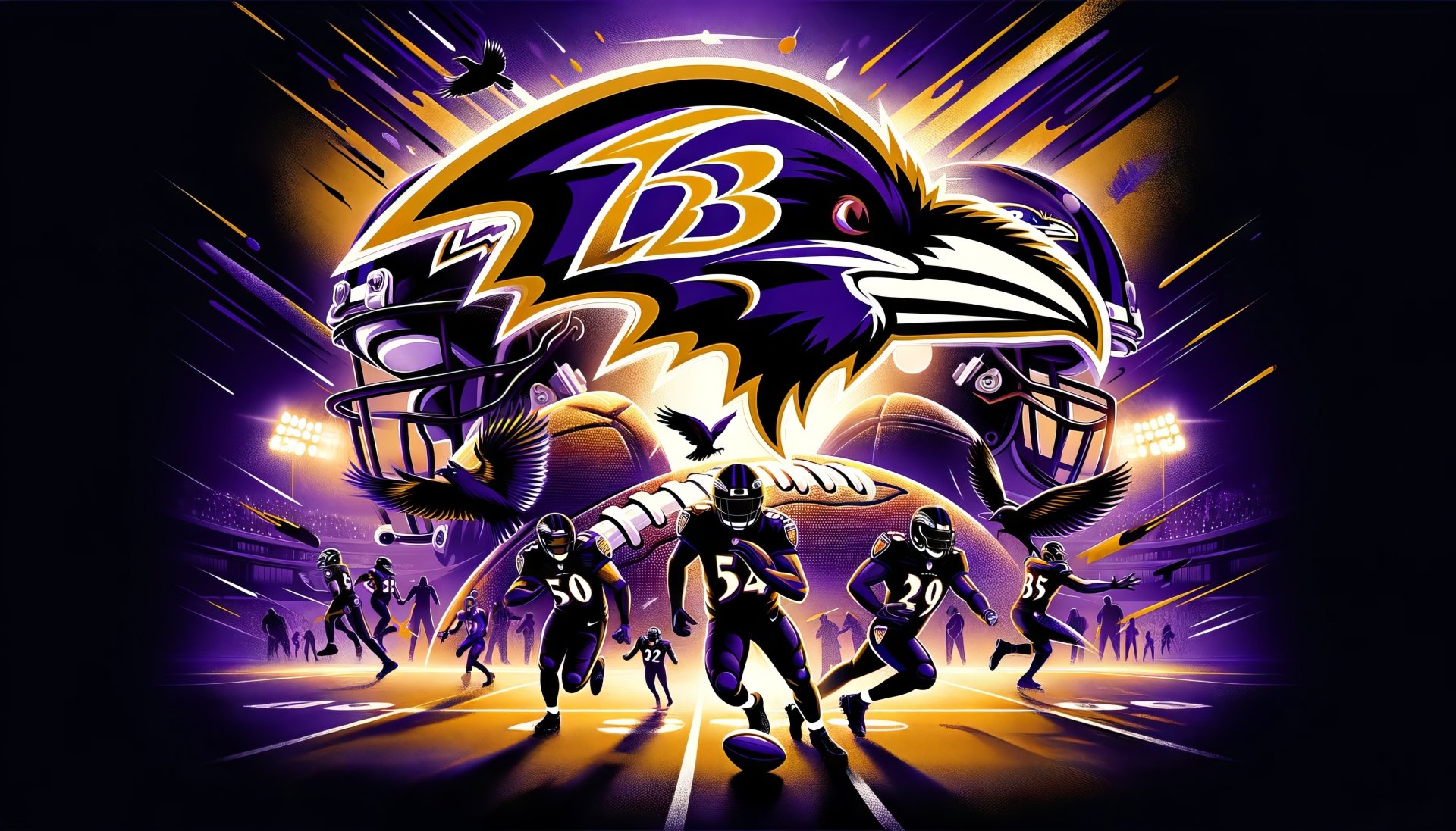 Baltimore Ravens NFL Team Football Wallpaper by patrika