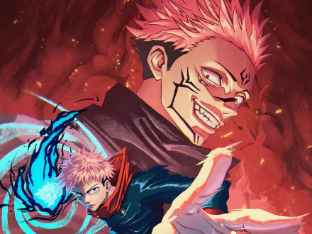  Itadori &amp; Sukuna by Jackson Caspersz