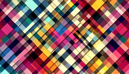 Colorful flannel pattern HD desktop wallpaper and background.