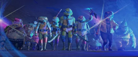 movie Teenage Mutant Ninja Turtles: Mutant Mayhem HD Desktop Wallpaper | Background Image