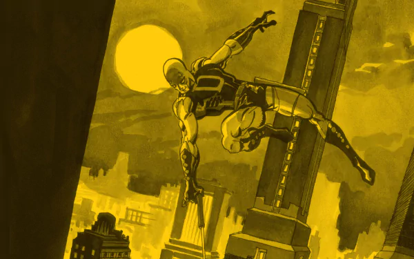 Comic Daredevil: Yellow HD Desktop Wallpaper | Background Image