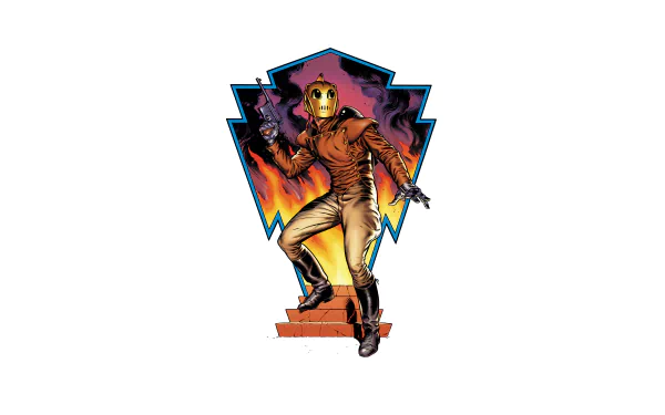 Comic The Rocketeer HD Desktop Wallpaper | Background Image