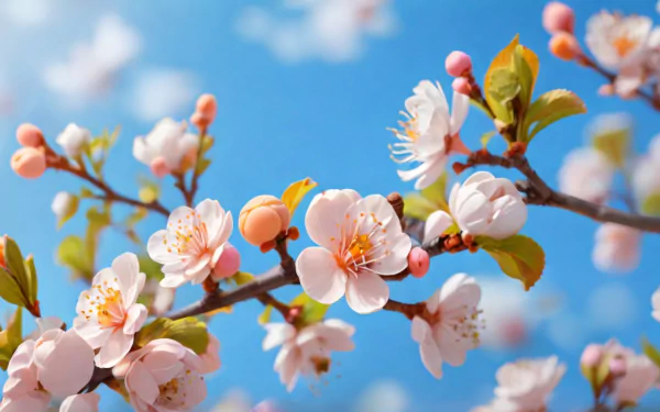  Blossoming Apricot Macro
