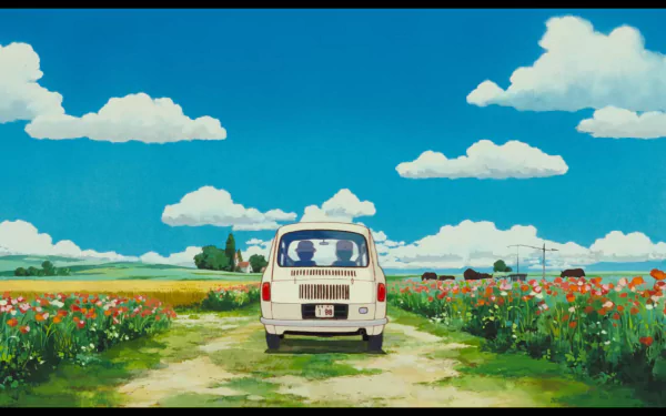  Only Yesterday | The Car in the Field