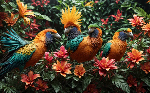 Colorful Birds