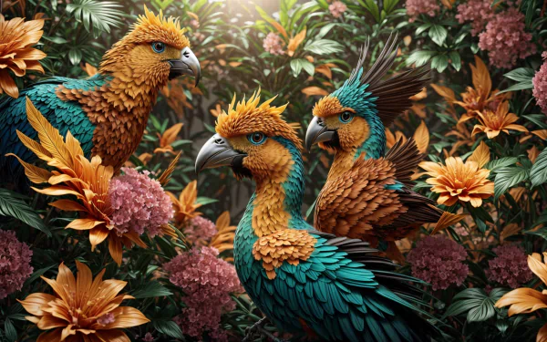  Colorful Birds