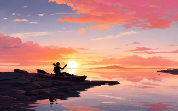  Sunset Sea