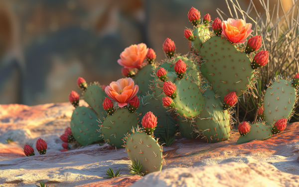 Prickly Pear Cactus Wallpapers