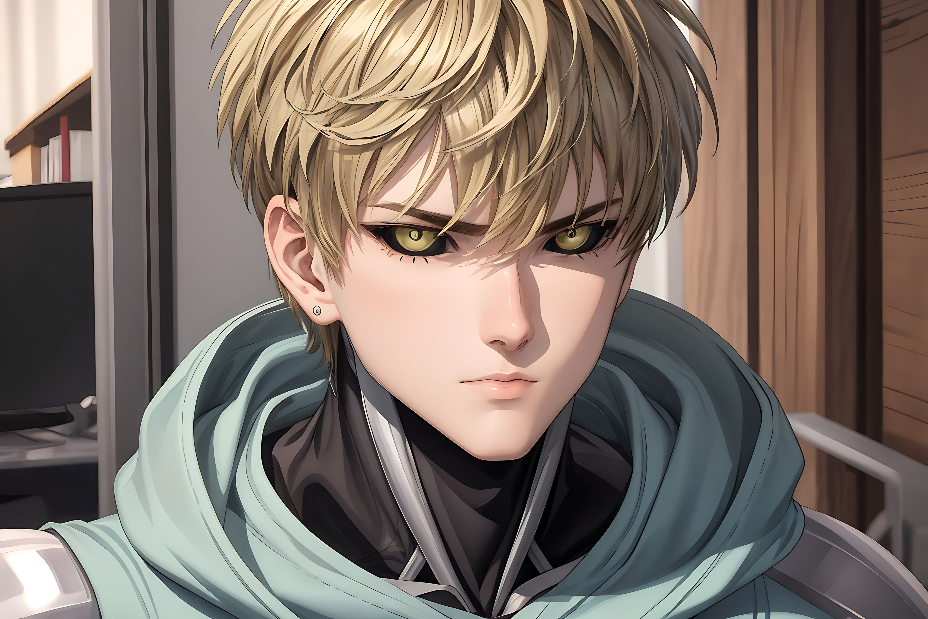 Genos (One-Punch Man) by lukychandra