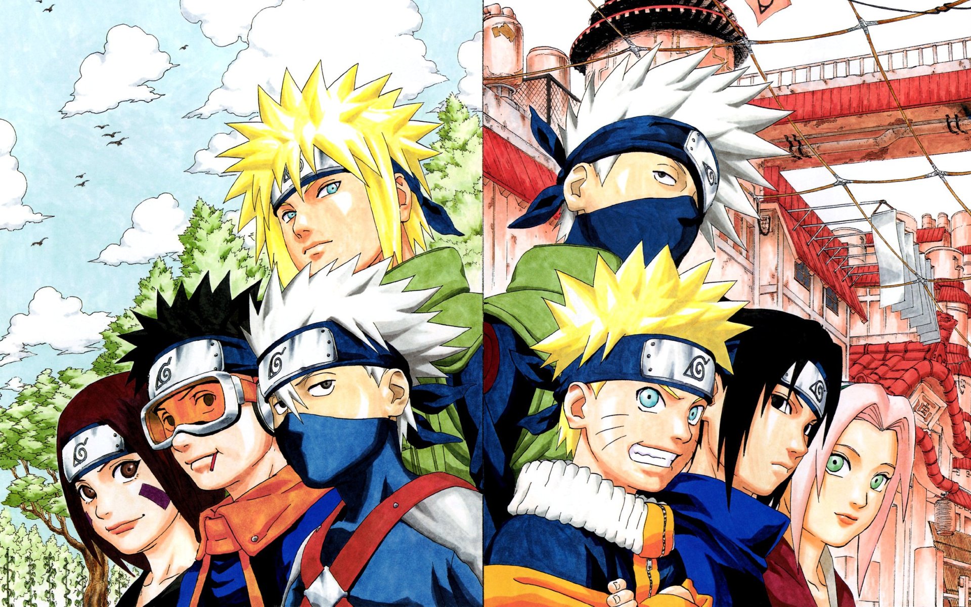 HD naruto team 7 sasuke wallpapers