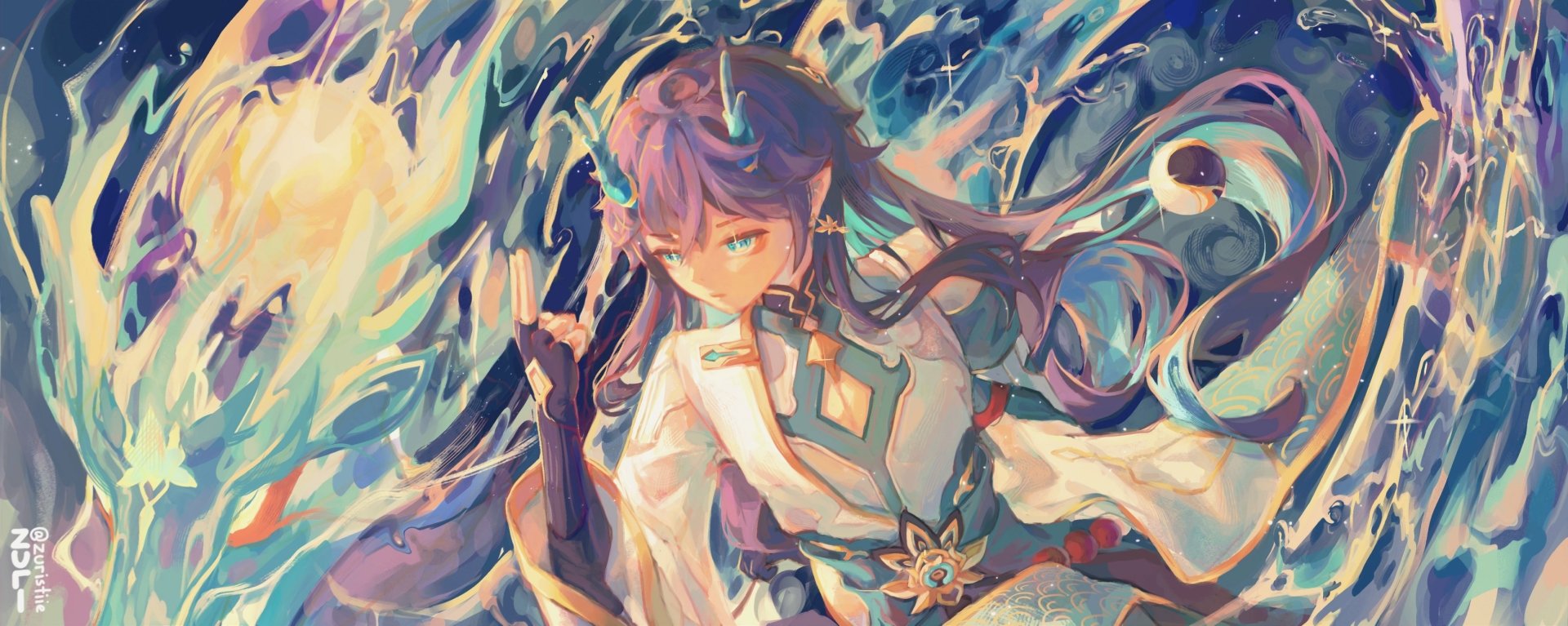 Download Honkai: Star Rail Dan Heng HD Wallpaper by Zuri柚子茶