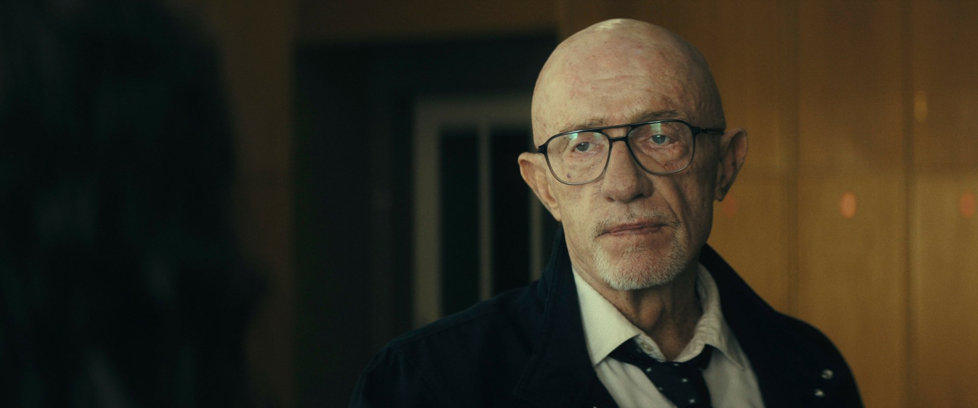 HD desktop wallpaper featuring a scene from the 2024 TV show Constellation with a prominent character portrayed by a distinguished actor.