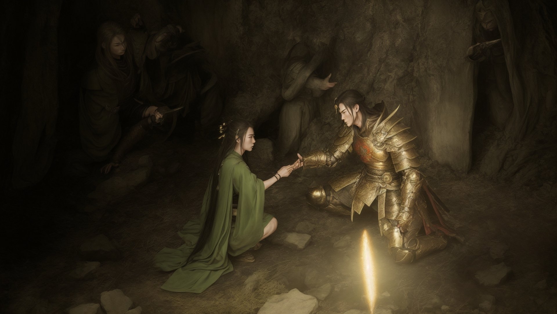 the princess and the warrior by YukhonSama