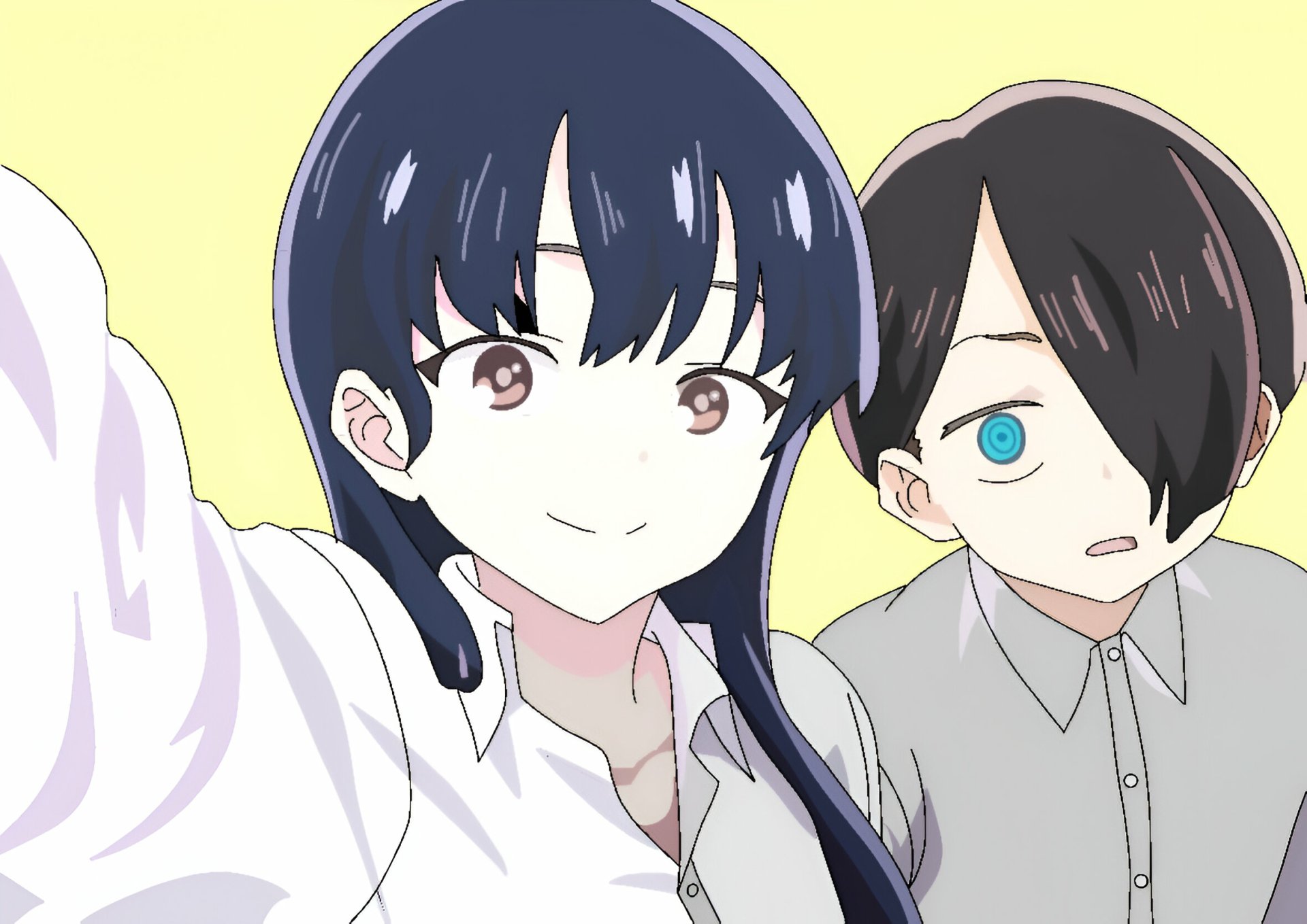 Download Anime The Dangers In My Heart Anna Yamada (The Dangers In My Heart) Ichikawa Kyoutarou (The Dangers In My Heart) HD Wallpaper by 山勝