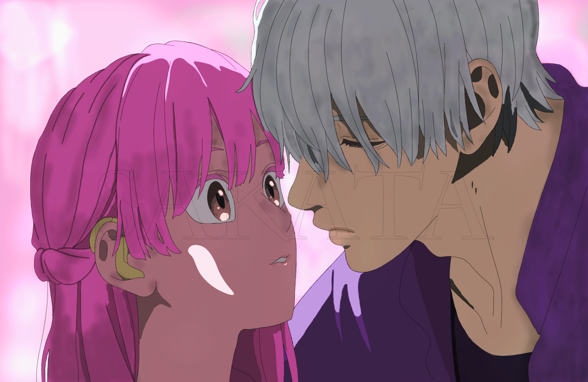 Download Yuki Itose Itsuomi Nagi A Sign Of Affection HD Wallpaper