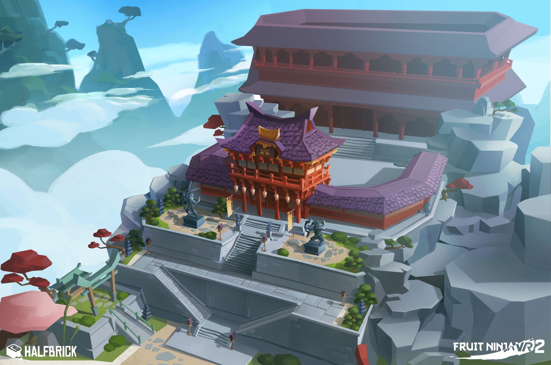 Download Video Game Fruit Ninja VR 2 4k Ultra HD Wallpaper