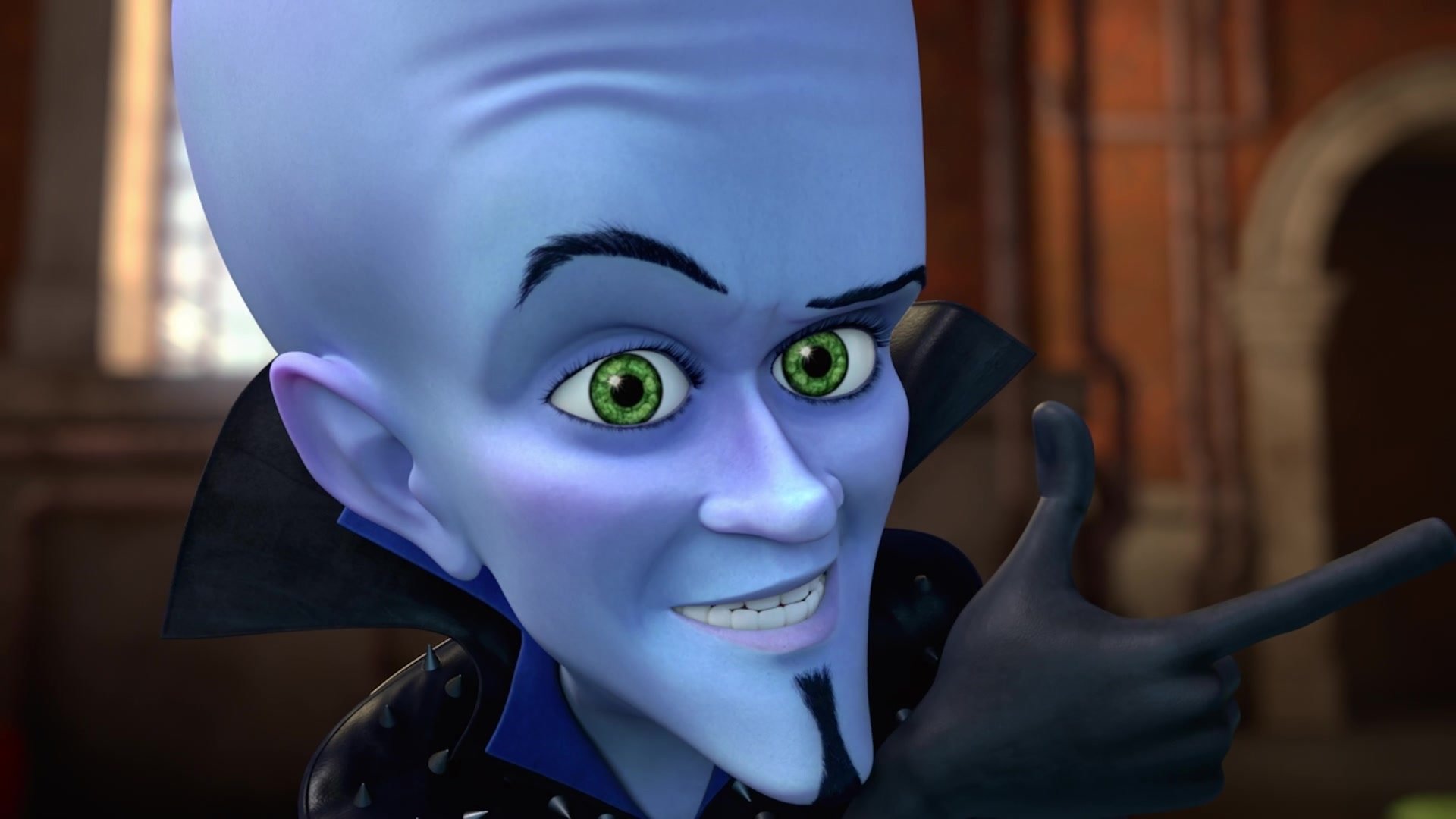 Megamind Movie Hero Pose - HD Wallpaper