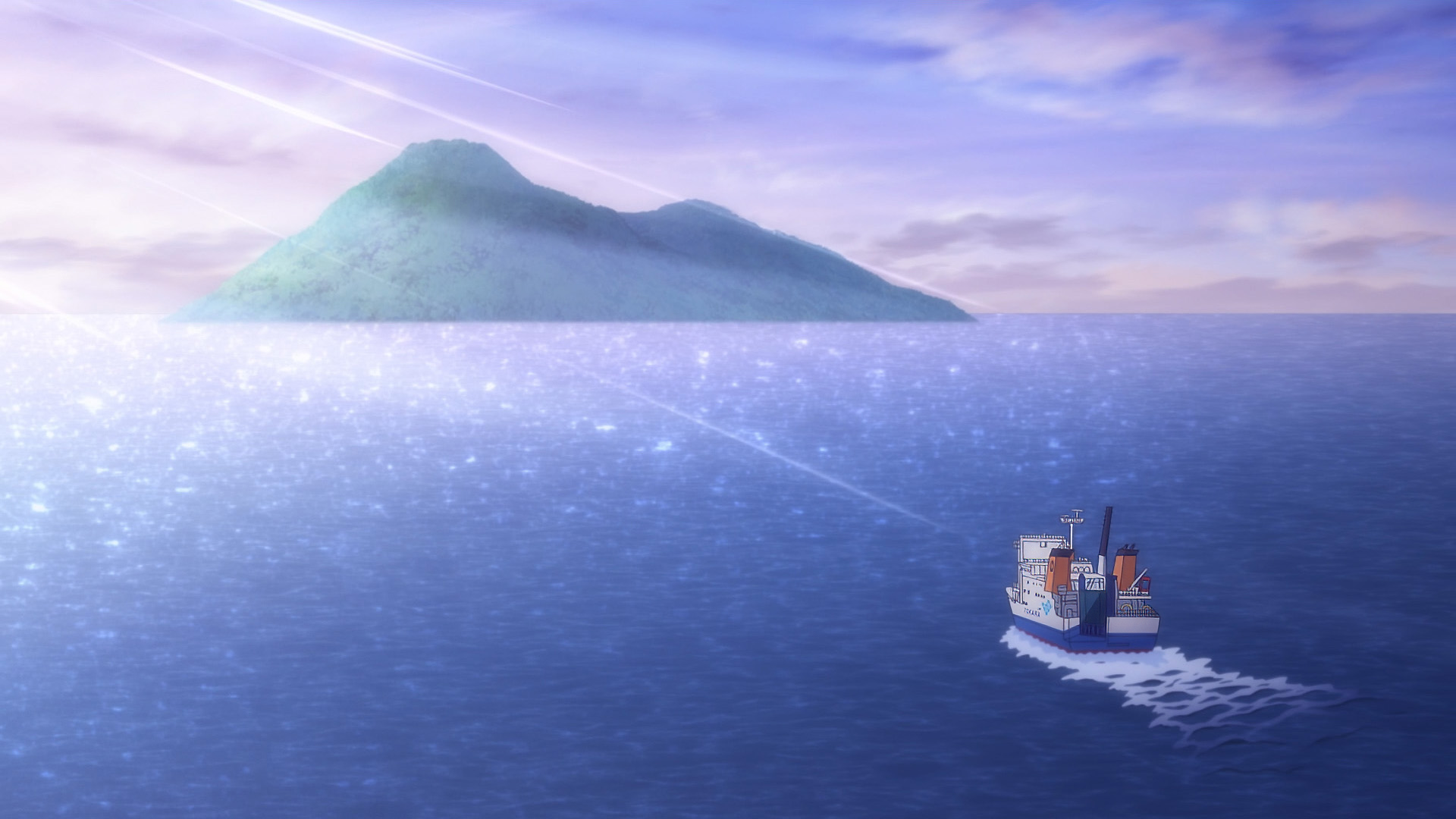 Anime Ocean Voyage - Oi! Tonbo HD Wallpaper