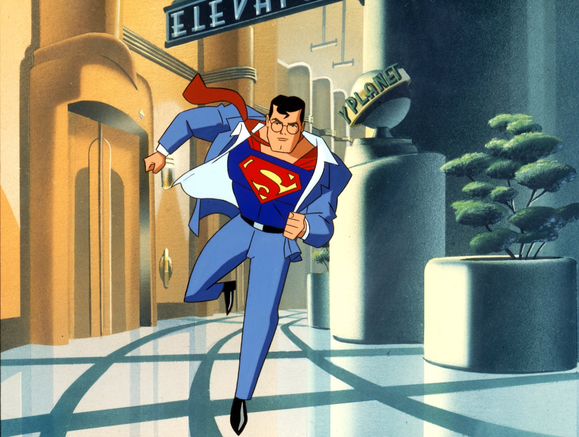 Download Superman: The Animated Series 4k Ultra HD Wallpaper