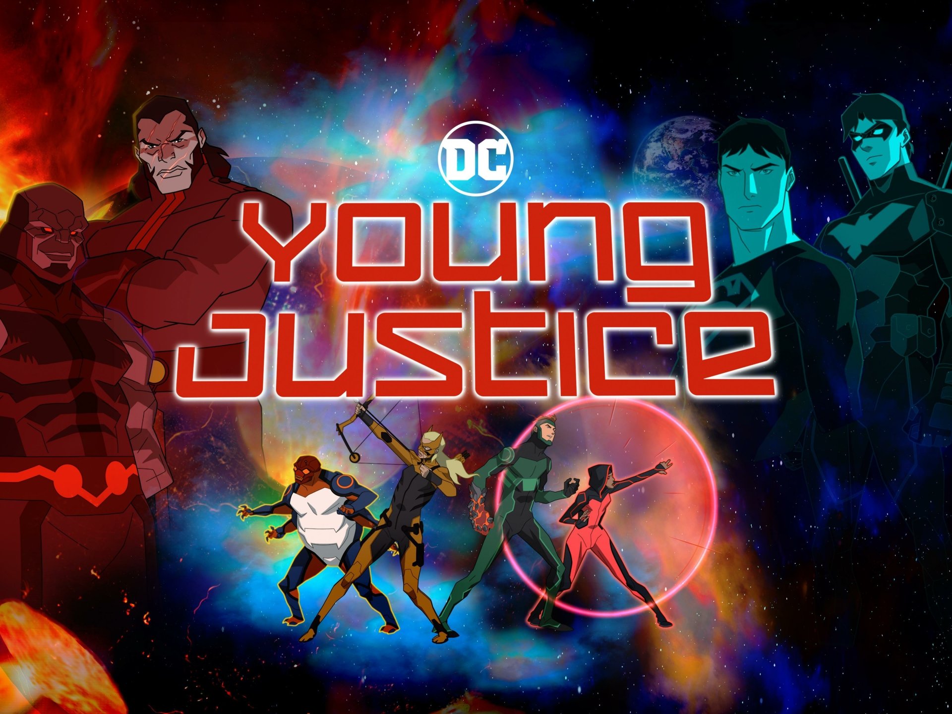 Download Young Justice (TV Show) 4k Ultra HD Wallpaper