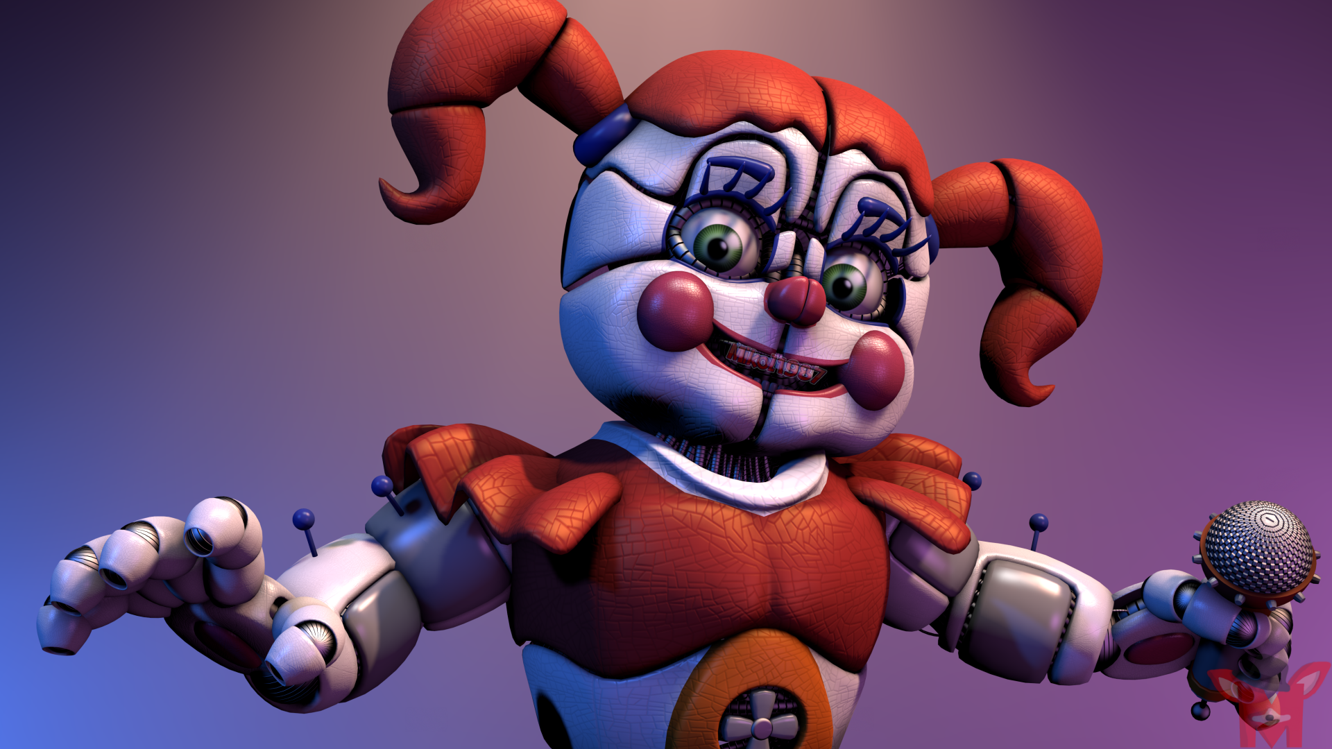 Download Circus Baby (Five Nights At Freddy's) Video Game Five Nights At Freddy's: Sister Location Five Nights At Freddy's 4k Ultra HD Wallpaper by Mikol1987