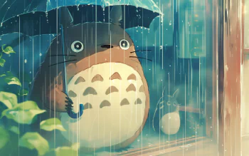 Totoro Rain Scene