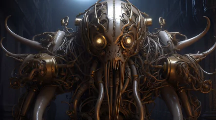  Dieselpunk tentacle titan