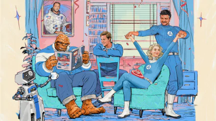 Fantastic Four The Fantastic Four: First Steps HD Desktop Wallpaper | Background Image
