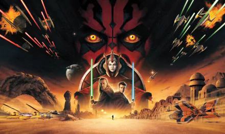  The Phantom Menace 25th Anniversary by Matt Ferguson