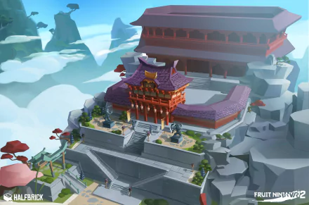 video game Fruit Ninja VR 2 HD Desktop Wallpaper | Background Image